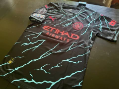 Camiseta Manchester City Suplente 2023/24 Negra Julian Alvarez - Janisal Deportes