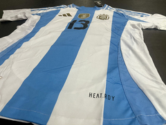 Camiseta Argentina Titular 2024/25 Heatrdy Romero 13 - tienda online
