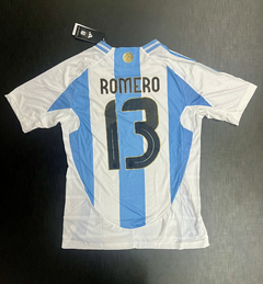 Imagen de Camiseta Argentina Titular 2024/25 Heatrdy Romero 13