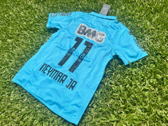 Camiseta RETRO Santos Suplente 2012/13 Celeste Neymar Jr