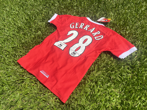 Camiseta RETRO Liverpool Titular 1998/00 Steven Gerrard
