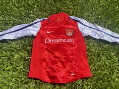 Camiseta RETRO Manga Larga Arsenal Titular 2000/02 Bergkamp - comprar online