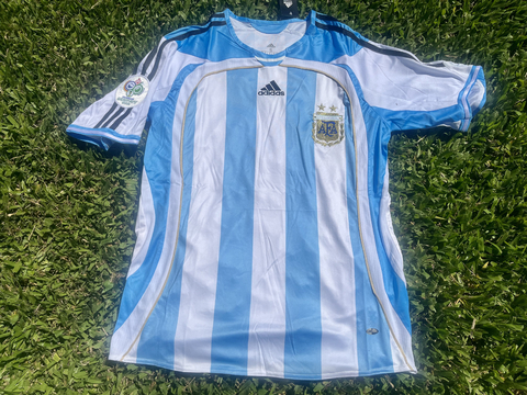 Camiseta RETRO Argentina Titular 2006 Sin Estampado
