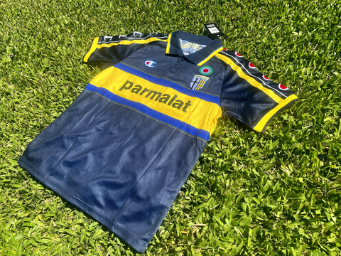 Camiseta RETRO Parma Suplente 1999/00 Azul Cannavaro