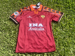 Camiseta RETRO Roma Titular 1998/99 Sin Estampado - comprar online