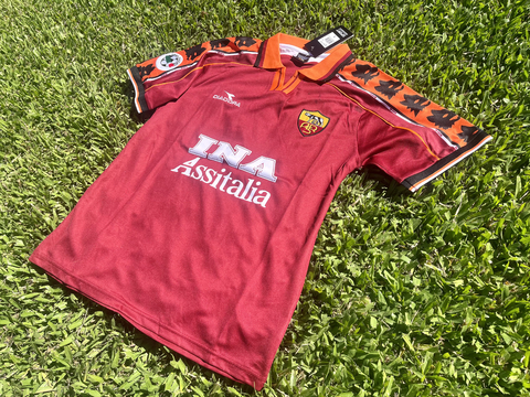 Camiseta RETRO Roma Titular 1998/99 Sin Estampado