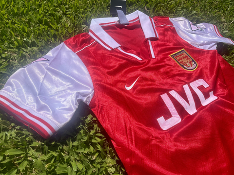Camiseta RETRO Arsenal Titular 1996/98 Bergkamp