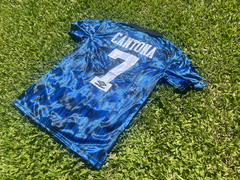 Camiseta RETRO Manchester United Suplente 1992/93 Azul Cantona