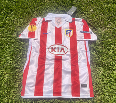 Camiseta RETRO Atletico Madrid Titular 2010/11 Kun Aguero - comprar online