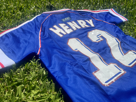 Camiseta RETRO Francia Titular 1998 Henry