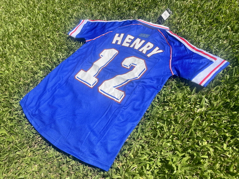 Camiseta RETRO Francia Titular 1998 Henry