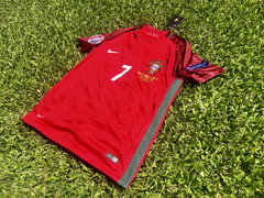 Camiseta RETRO Portugal Titular 2016 Ronaldo - Janisal Deportes