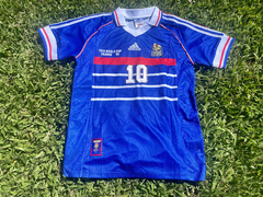 Camiseta RETRO Francia Titular 1998 Zidane - comprar online