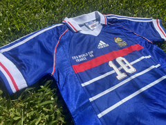 Camiseta RETRO Francia Titular 1998 Zidane en internet