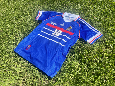 Camiseta RETRO Francia Titular 1998 Zidane