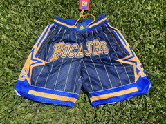 Short NBA Boca Juniors (bolsillos con cierres)