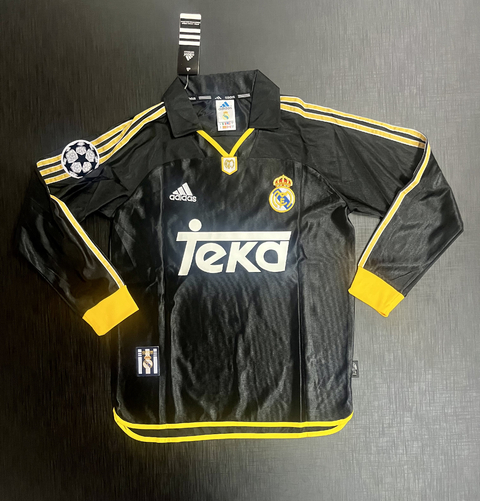 Camiseta RETRO Manga Larga Real Madrid Suplente 1998/99 Redondo 6