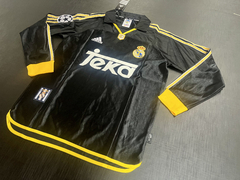 Camiseta RETRO Manga Larga Real Madrid Suplente 1998/99 Redondo 6 en internet