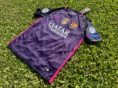 Camiseta RETRO Barcelona Suplente 2016/17 Violeta Messi