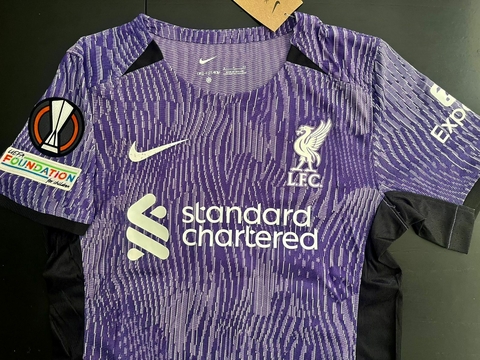 Camiseta Liverpool DRI FIT Suplente Mac Allister 2023/24 Violeta Match