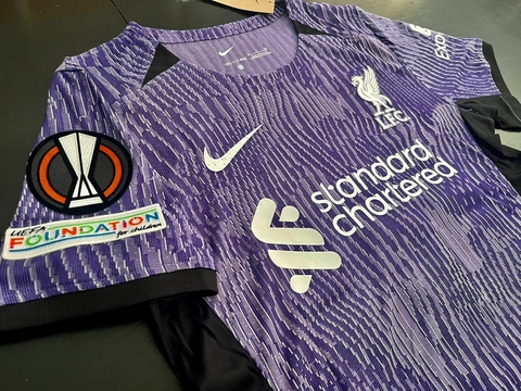 Camiseta Liverpool DRI FIT Suplente Mac Allister 2023/24 Violeta Match