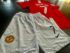Kit de Niños Retro Manchester United Titular Ronaldo 2007/08