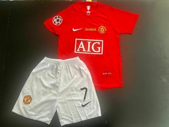 Kit de Niños Retro Manchester United Titular Ronaldo 2007/08 en internet