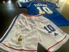 Kit de Niños Retro Francia Titular Zidane 1998