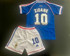 Kit de Niños Retro Francia Titular Zidane 1998 - comprar online