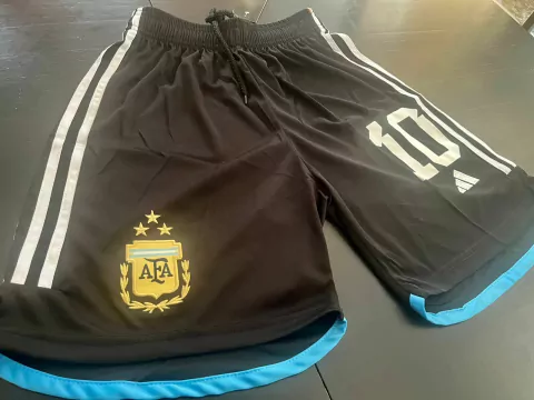 Short Argentina Negro Messi 2023/24