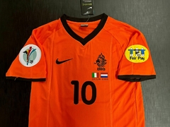 Camiseta RETRO Holanda Titular Bergkamp 2000 - Janisal Deportes