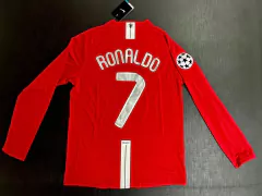 Imagen de Camiseta Manchester United Retro Titular Ronaldo 2007/08 Manga Larga