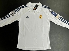 Imagen de Camiseta Real Madrid Titular Zidane 2001/02 Manga Larga