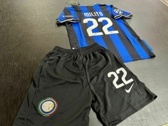 Kit de Niños Retro Inter Titular Milito 2009/10