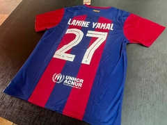 Camiseta Barcelona 2023/24 Titular Lamine Yamal 27