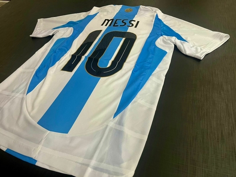 Camiseta Argentina Titular Messi 2024/25 Heatrdy