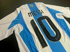 Camiseta Argentina Titular Messi 2024/25 Heatrdy en internet