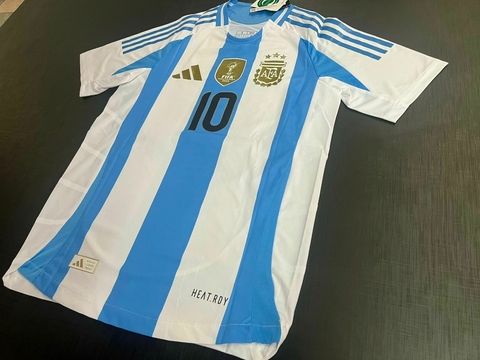 Camiseta Argentina Titular Messi 2024/25 Heatrdy