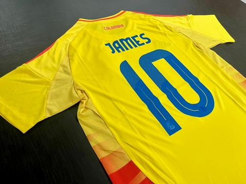 Camiseta Colombia Titular James 2024/25