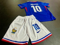 Kit de Niños Francia Titular Mbappe 2024/25