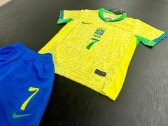 Kit de Niños Brasil Titular Vini Jr 2024/25