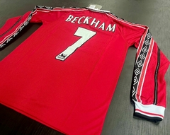 Camiseta RETRO Manga Larga Manchester United Titular 1998/99 Beckham