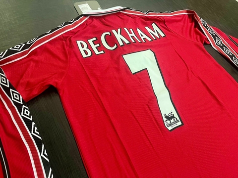 Camiseta RETRO Manga Larga Manchester United Titular 1998/99 Beckham