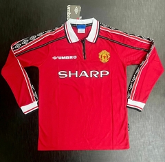 Camiseta RETRO Manga Larga Manchester United Titular 1998/99 Beckham - comprar online