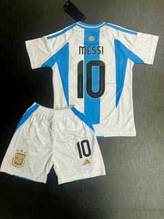 Kit de Niños Argentina Titular Messi 2024/25 - Janisal Deportes