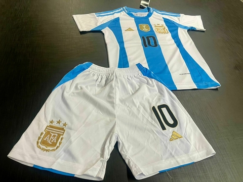 Kit de Niños Argentina Titular Messi 2024/25