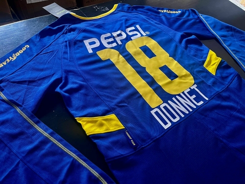 Camiseta RETRO Manga Larga Boca Titular Donnet 2003