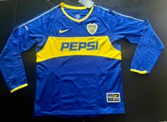 Camiseta RETRO Manga Larga Boca Titular Donnet 2003 - tienda online
