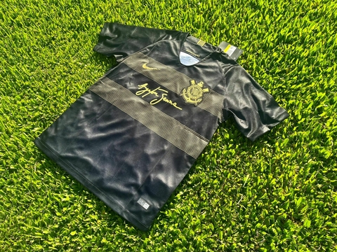 Camiseta RETRO Corinthians Negra 2019/20 Homenaje Ayrton Senna