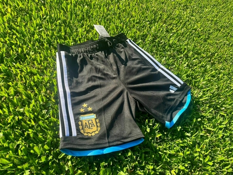 Short Argentina Negro 2023/24 Match